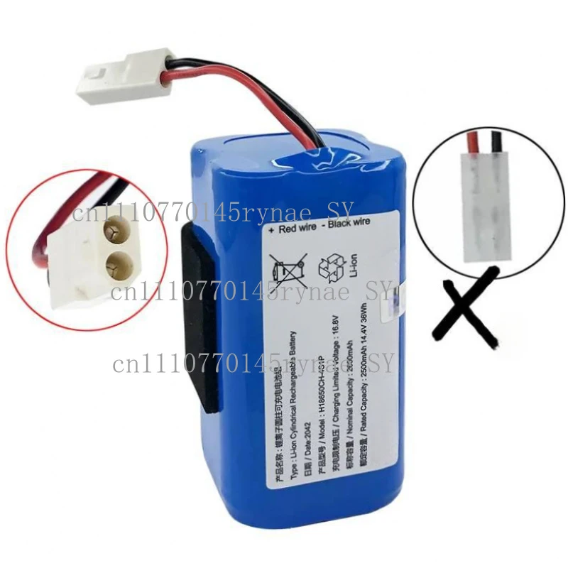 Genuine H18650CH-4S1P 14.4V 2600mAh Li-ion Battery Pack For XIAOMI MIJIA G1 MJSTG1 SKV4136GL R30 Vacuum-Mop
Genuine H18650CH-4S1P 14.4V 2600mAh Li-ion Battery Pack For XIAOMI MIJIA G1 MJSTG1 SKV4136GL R30 Vacuum-Mop