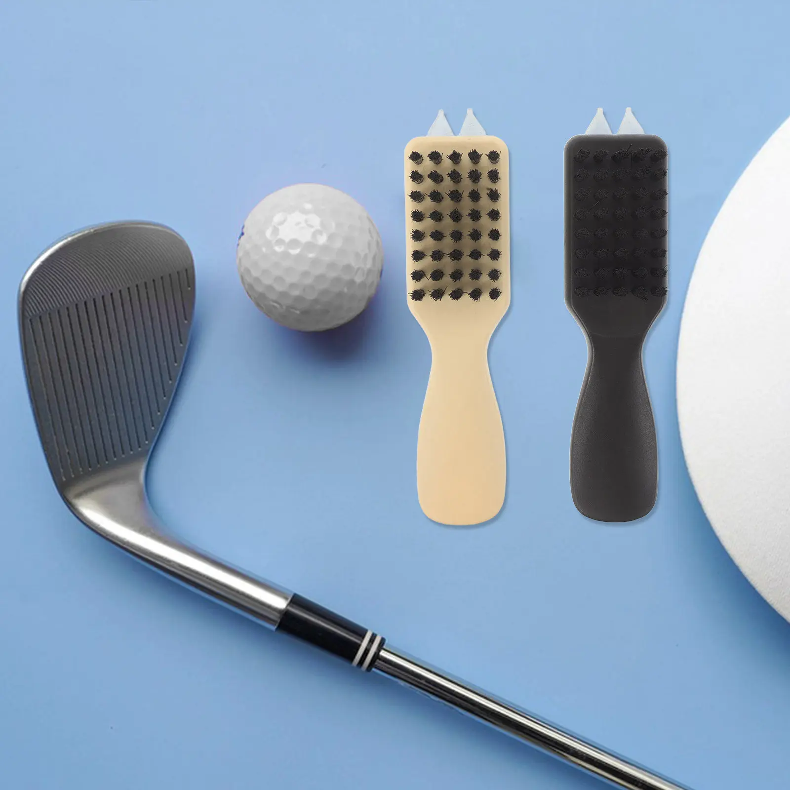 2pcs Cleaning Brush Golf Club Shoe Bristle Tool For Mud Removal Portable Golf Maintenance Accessory With High-Density Bristles
2pcs Cleaning Brush Golf Club Shoe Bristle Tool For Mud Removal Portable Golf Maintenance Accessory With High-Density Bristles