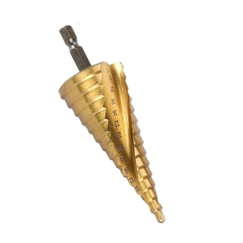 ABMR-Step Drill Bit 4-32Mm, Universal For Steel, Plastic, Wood, 1Pc - Precision Drilling Without Marking
ABMR-Step Drill Bit 4-32Mm, Universal For Steel, Plastic, Wood, 1Pc - Precision Drilling Without Marking