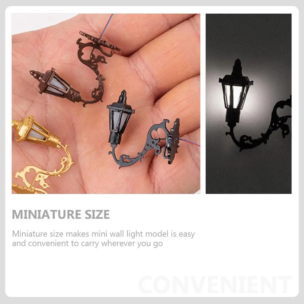 5 Pcs Micro Landscape Wall Light Vintage Home Decor Mini Small Lamp Model Downlight Miniature Stainless Steel Plus Abs Tiny LED
5 Pcs Micro Landscape Wall Light Vintage Home Decor Mini Small Lamp Model Downlight Miniature Stainless Steel Plus Abs Tiny LED