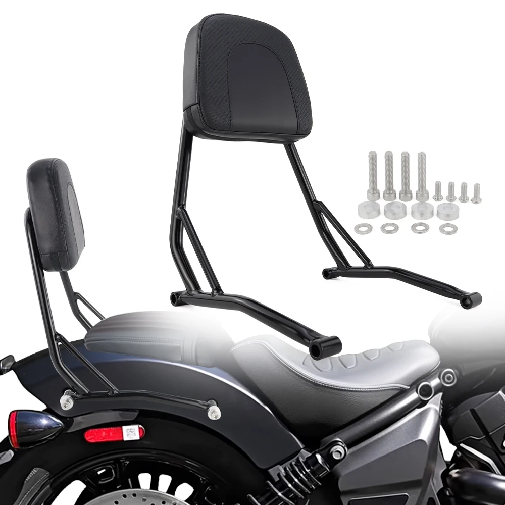 Motorcycle Steel Backrest Rear Passenger Seat Luggage Rack Carrier Holder Sissy Bar with Cushion Pad Scout 2025+ For Indian
Motorcycle Steel Backrest Rear Passenger Seat Luggage Rack Carrier Holder Sissy Bar with Cushion Pad Scout 2025+ For Indian