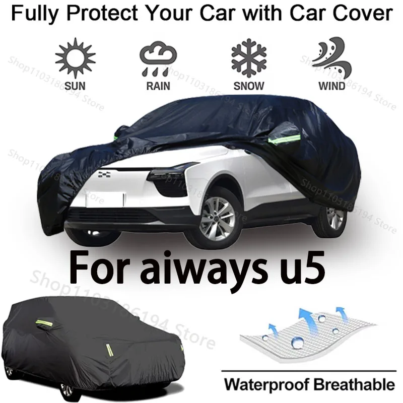 Full Car Cover For Aiways U5 Outdoor Protective Gear-Snowproof, Sunshield, Waterproof and Dustproof Automobile Accessories
Full Car Cover For Aiways U5 Outdoor Protective Gear-Snowproof, Sunshield, Waterproof and Dustproof Automobile Accessories