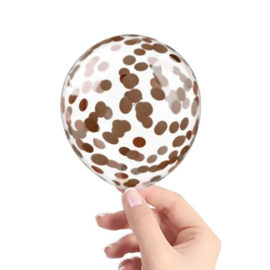 40 Pcs 5 Inch Clear Balloons with Confetti Inside for Birthday Party Graduation Engagement Cake Topper Decor Bridal Shower Baby
40 Pcs 5 Inch Clear Balloons with Confetti Inside for Birthday Party Graduation Engagement Cake Topper Decor Bridal Shower Baby