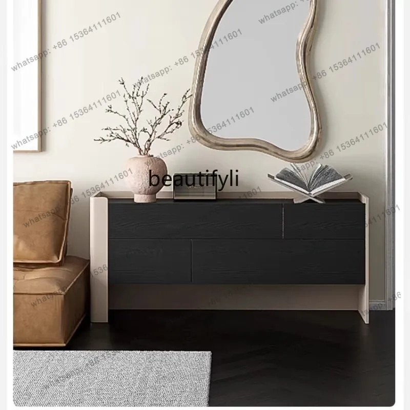 Итальянский минималистичный шкаф для прихожей, шкаф для хранения с четырьмя ящиками, настенный сервант, шкаф с ящиком
Итальянский минималистичный шкаф для прихожей, шкаф для хранения с четырьмя ящиками, настенный сервант, шкаф с ящиком