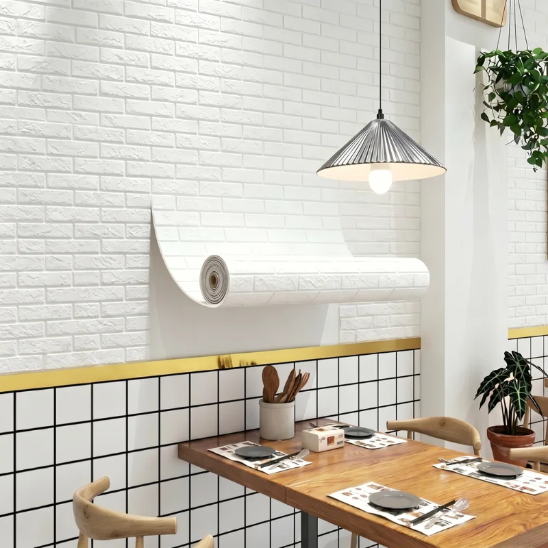 1-10pcs Retro 3D Brick Wallpaper 77cmx70cm Self-adhesive Stain-resistant Waterproof Wall Sticker for Home Indoor Wall Decor
1-10pcs Retro 3D Brick Wallpaper 77cmx70cm Self-adhesive Stain-resistant Waterproof Wall Sticker for Home Indoor Wall Decor