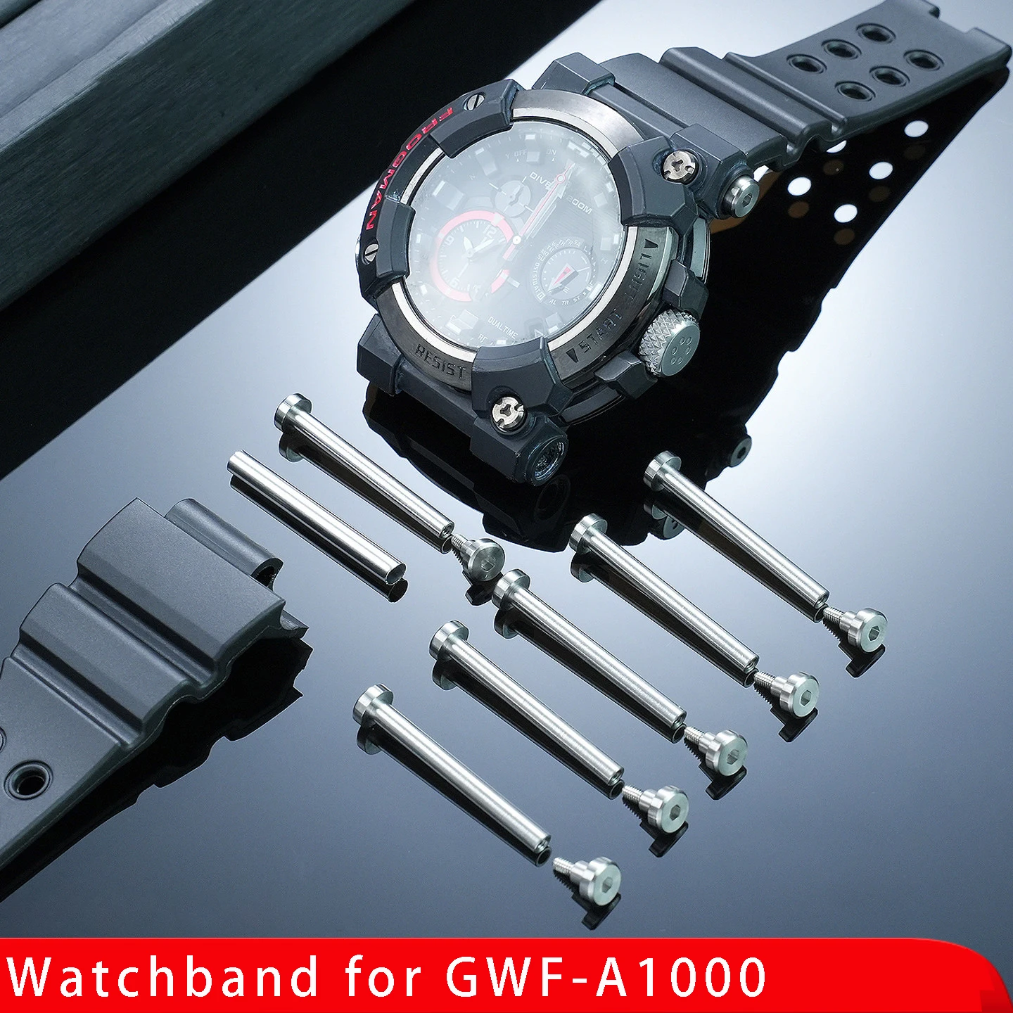 Аксессуары для часов: винты для часов CASIO GWF-A1000 серии, седьмого поколения, Frogman, с винтовыми стержнями из нержавеющей стали
Аксессуары для часов: винты для часов CASIO GWF-A1000 серии, седьмого поколения, Frogman, с винтовыми стержнями из нержавеющей стали