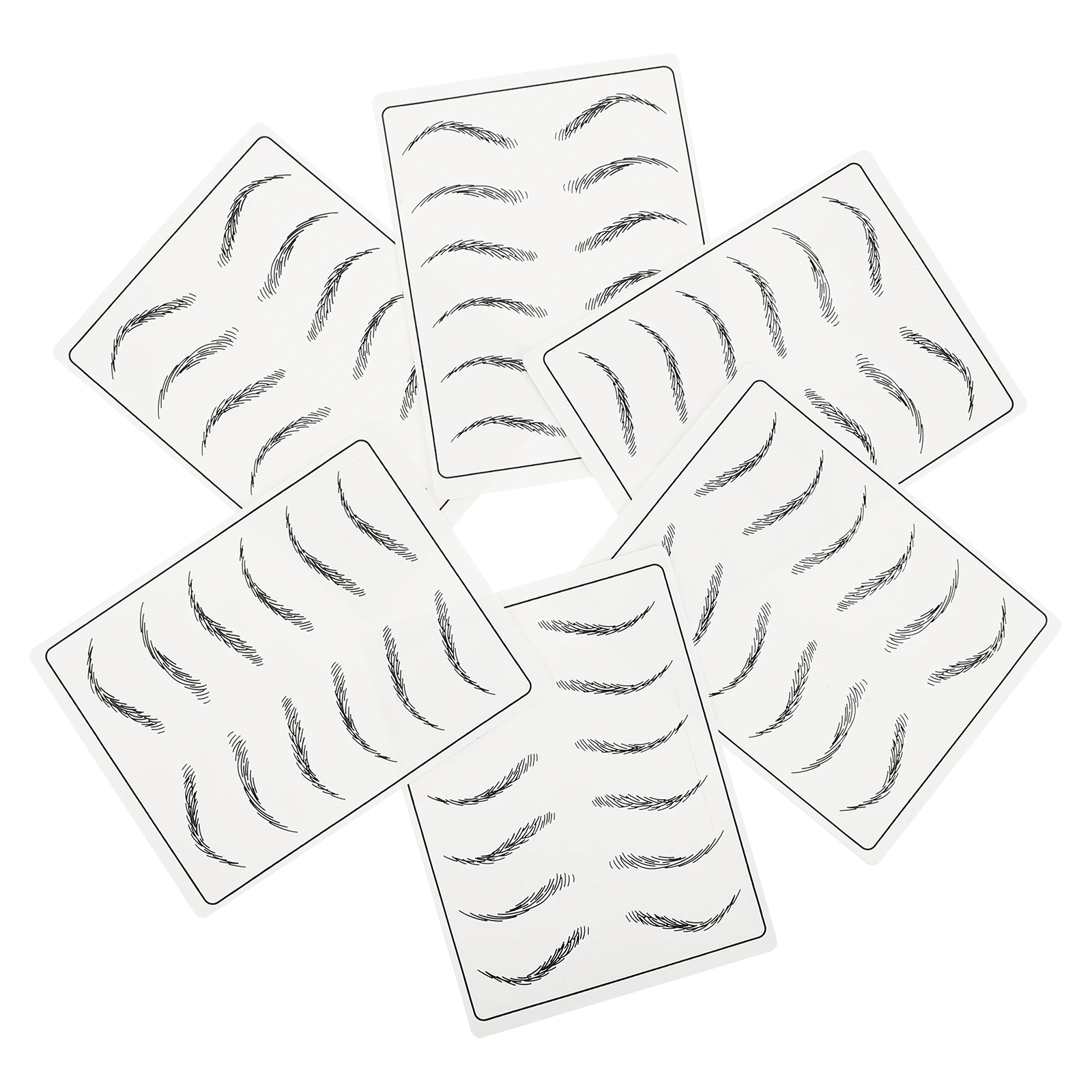 6pcs Microblading Practice Skin Double Sided Rubber Fake Skin For Eyebrow Tattooing Beginner Tool Training
6pcs Microblading Practice Skin Double Sided Rubber Fake Skin For Eyebrow Tattooing Beginner Tool Training