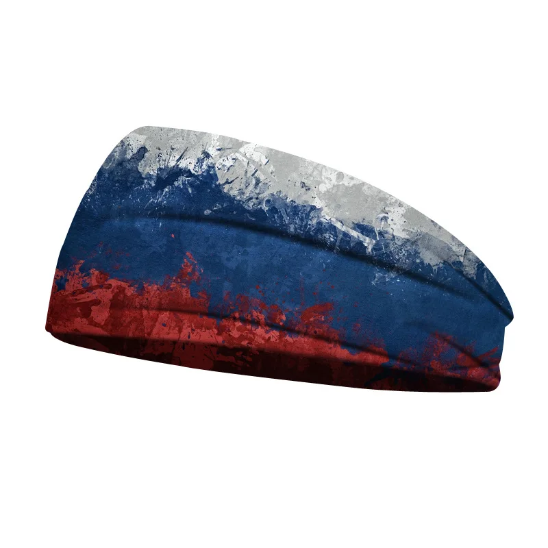 New European and American Print Men's Outdoor Sports Headband Elastic Sweat-wicking Bandana Yoga Headband Cross Headpiece
New European and American Print Men's Outdoor Sports Headband Elastic Sweat-wicking Bandana Yoga Headband Cross Headpiece