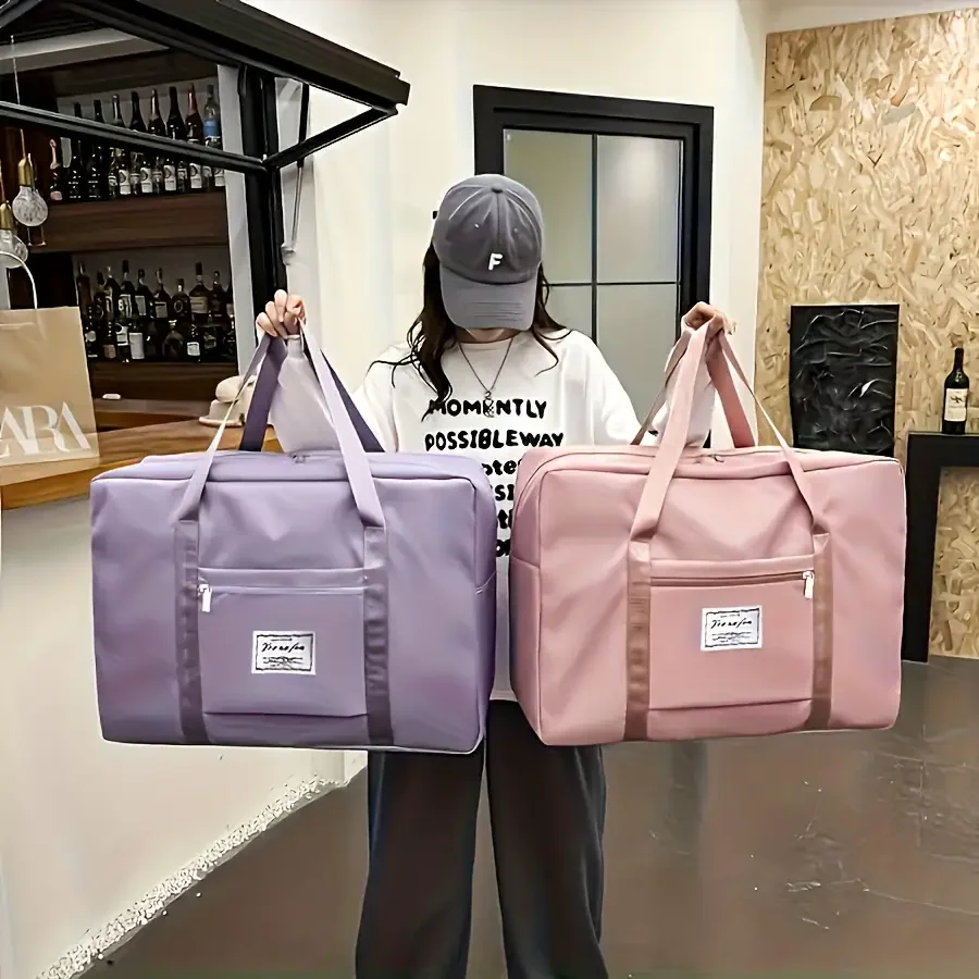 Multi-Functional Travel Bag, Large Capacity Suitcase with Wheels, Student Dorm Bag, Outdoor Sports Tote, Yoga Gym Shoulder Bag -
Multi-Functional Travel Bag, Large Capacity Suitcase with Wheels, Student Dorm Bag, Outdoor Sports Tote, Yoga Gym Shoulder Bag -