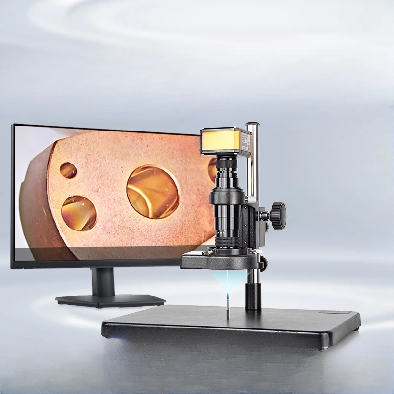 Industrial electron microscope high definition digital magnifying glass professional grade camera measurement with display
Industrial electron microscope high definition digital magnifying glass professional grade camera measurement with display
