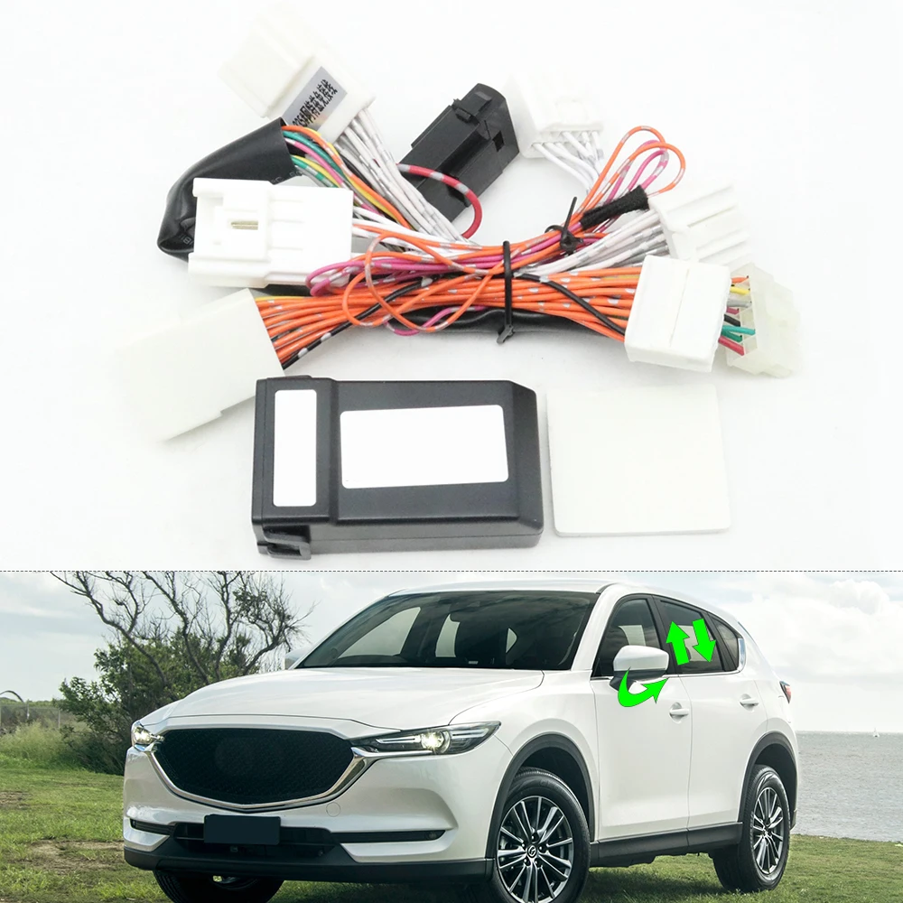 LHD Auto Power Window Closer Opening Glass Lifter Control Rearview Mirror Folding Module Kit For Mazda CX-5 CX5 2013-2023
LHD Auto Power Window Closer Opening Glass Lifter Control Rearview Mirror Folding Module Kit For Mazda CX-5 CX5 2013-2023