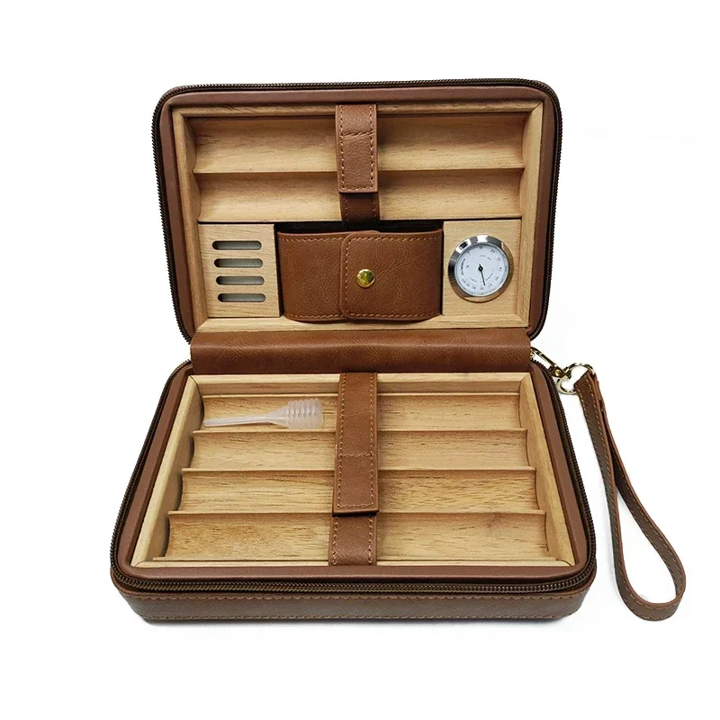 Humidor Portable Humidor Lighter Set Cedar Wood Large Capacity Six Pack Built-in Hygrometer
Humidor Portable Humidor Lighter Set Cedar Wood Large Capacity Six Pack Built-in Hygrometer