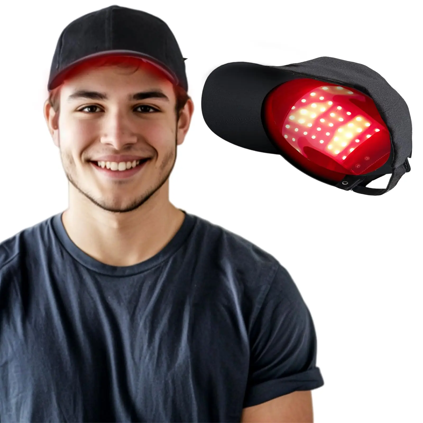 Red and near-infrared treatment for Hair growth 660nm 880nm Red Light for hair loss prevention
Red and near-infrared treatment for Hair growth 660nm 880nm Red Light for hair loss prevention