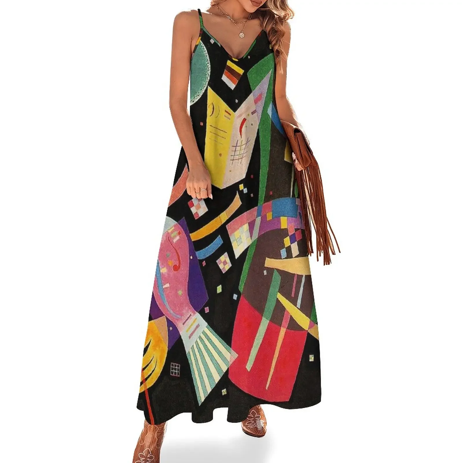 Composition X Sleeveless Dress Dress woman summer dress daily Women's summer long women's summer dresses 2025
Composition X Sleeveless Dress Dress woman summer dress daily Women's summer long women's summer dresses 2025
