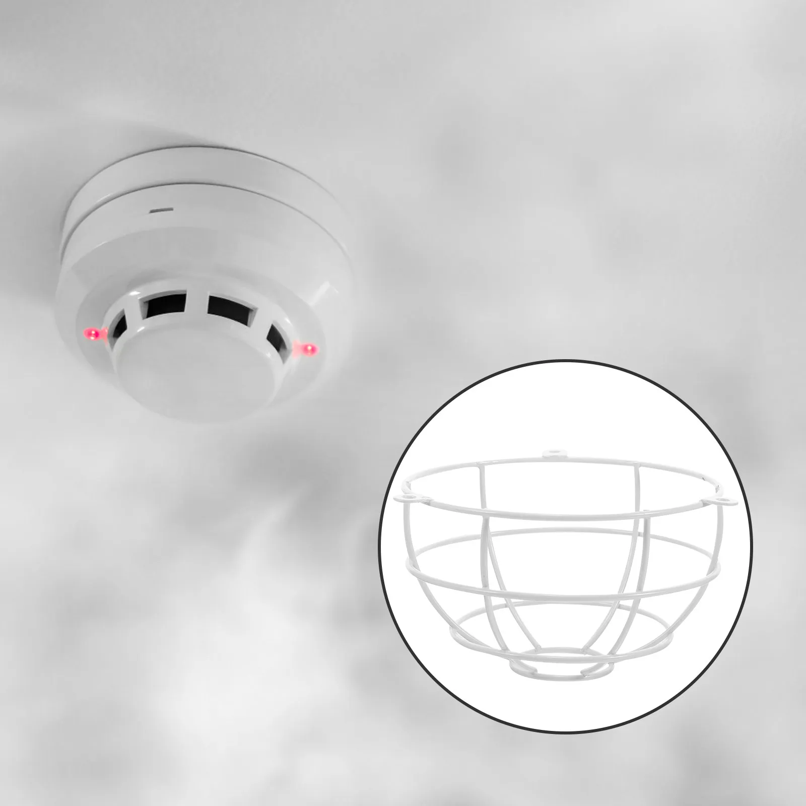 Smoke Cover Metal Protective Guard for Cooking Areas Alarm Sensing Unobstructed Sleek Decorative Design Fire Safety
Smoke Cover Metal Protective Guard for Cooking Areas Alarm Sensing Unobstructed Sleek Decorative Design Fire Safety