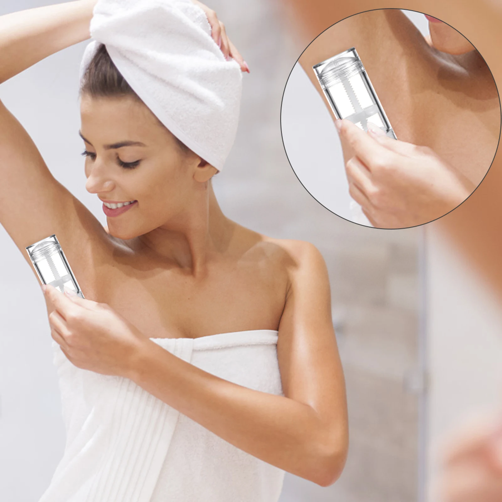 6pcs Deodorant Container Twist Up Bottles 30g Plastic Portable Antiperspirant Body Care Deodorant Holder Accessories
6pcs Deodorant Container Twist Up Bottles 30g Plastic Portable Antiperspirant Body Care Deodorant Holder Accessories
