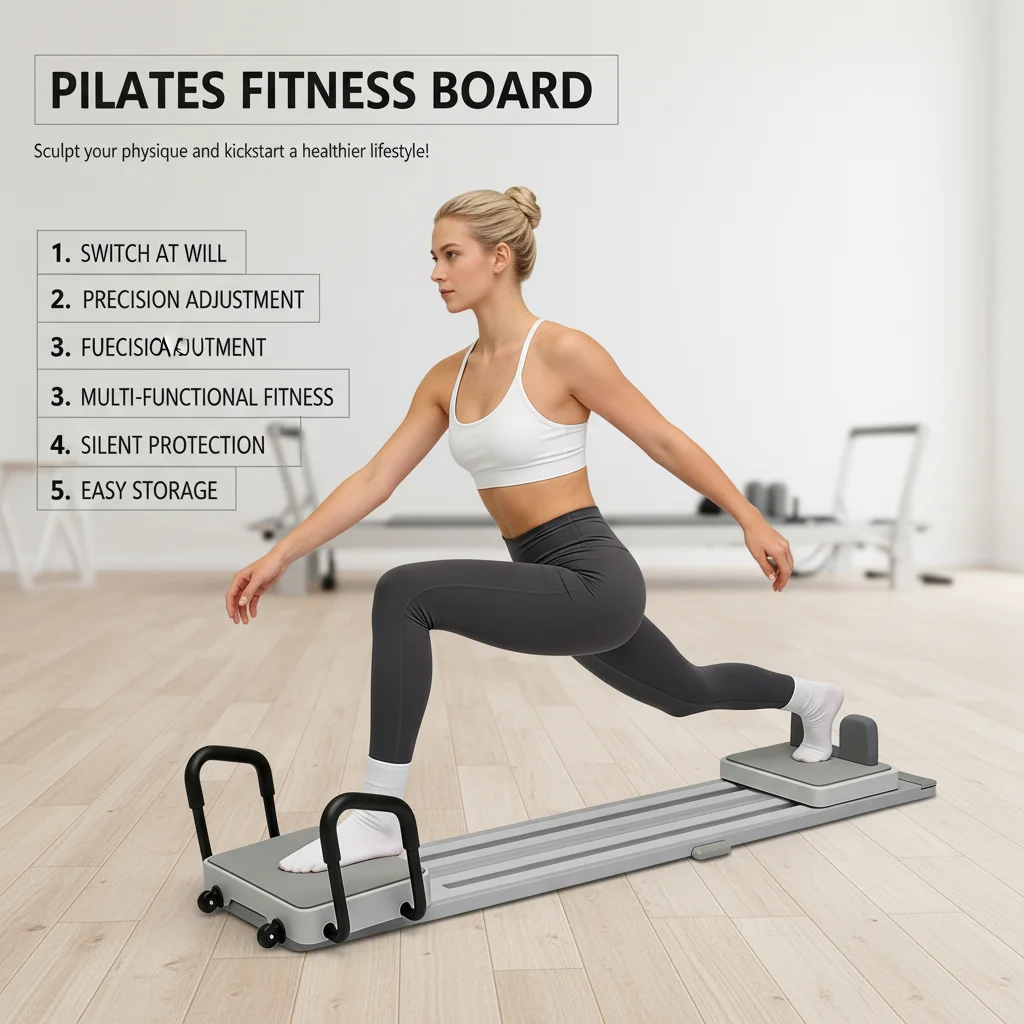 Modular Adjustable Pilates Ski Machine ,Foldable Pilates Board 67.7inch Split Type with 2 Armrests 2 Cushions for Home Gym Office Core Training Abs Workout Ski Machine Fitness Equipment
Modular Adjustable Pilates Ski Machine ,Foldable Pilates Board 67.7inch Split Type with 2 Armrests 2 Cushions for Home Gym Office Core Training Abs Workout Ski Machine Fitness Equipment