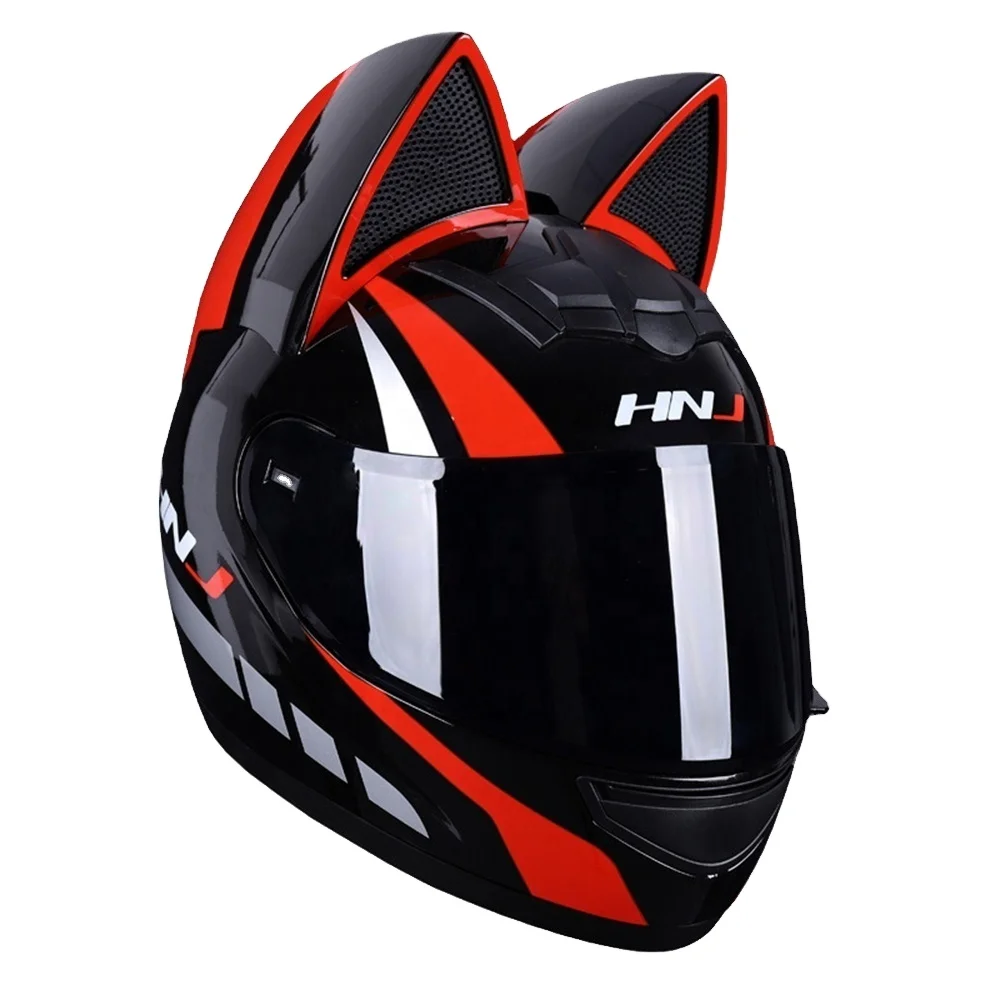 Motorcycle capacete full face cat ears detachable DOT helmet ladies and men breathable gift for girlfriend off road
Motorcycle capacete full face cat ears detachable DOT helmet ladies and men breathable gift for girlfriend off road