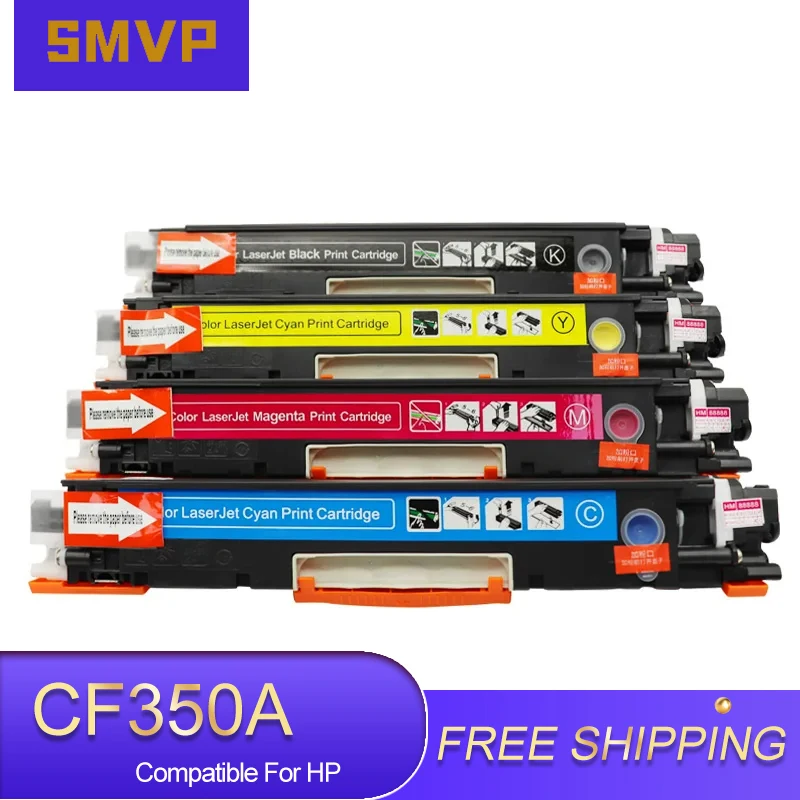 Совместимый цветной тонер-картридж CF350A CF351A CF352A CF353A для HP Color LaserJet Pro MFP M176n, M176 M177fw M177printer
Совместимый цветной тонер-картридж CF350A CF351A CF352A CF353A для HP Color LaserJet Pro MFP M176n, M176 M177fw M177printer