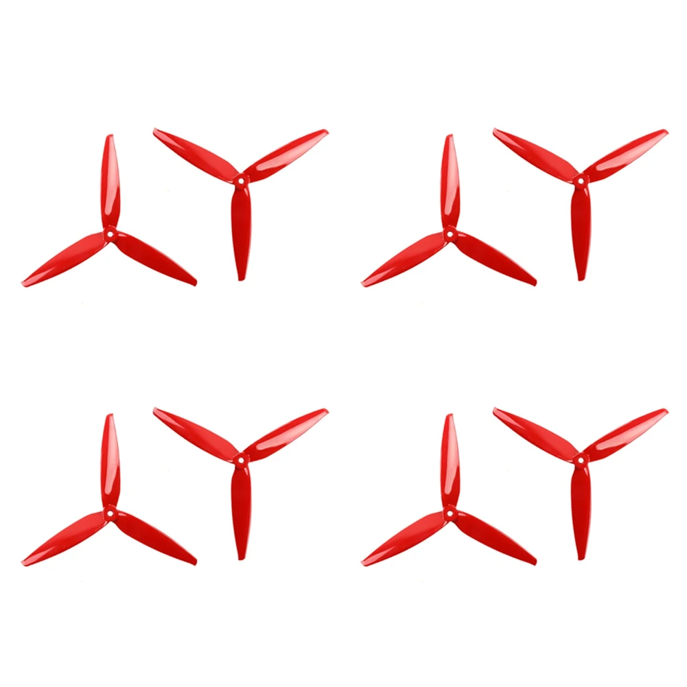 2025 New 4 Pairs 7040 7x4x3 3-Blade PC Propeller CW+CCW for RC FPV Freestyle 7inch Long Range Drones DIY Parts Red
2025 New 4 Pairs 7040 7x4x3 3-Blade PC Propeller CW+CCW for RC FPV Freestyle 7inch Long Range Drones DIY Parts Red