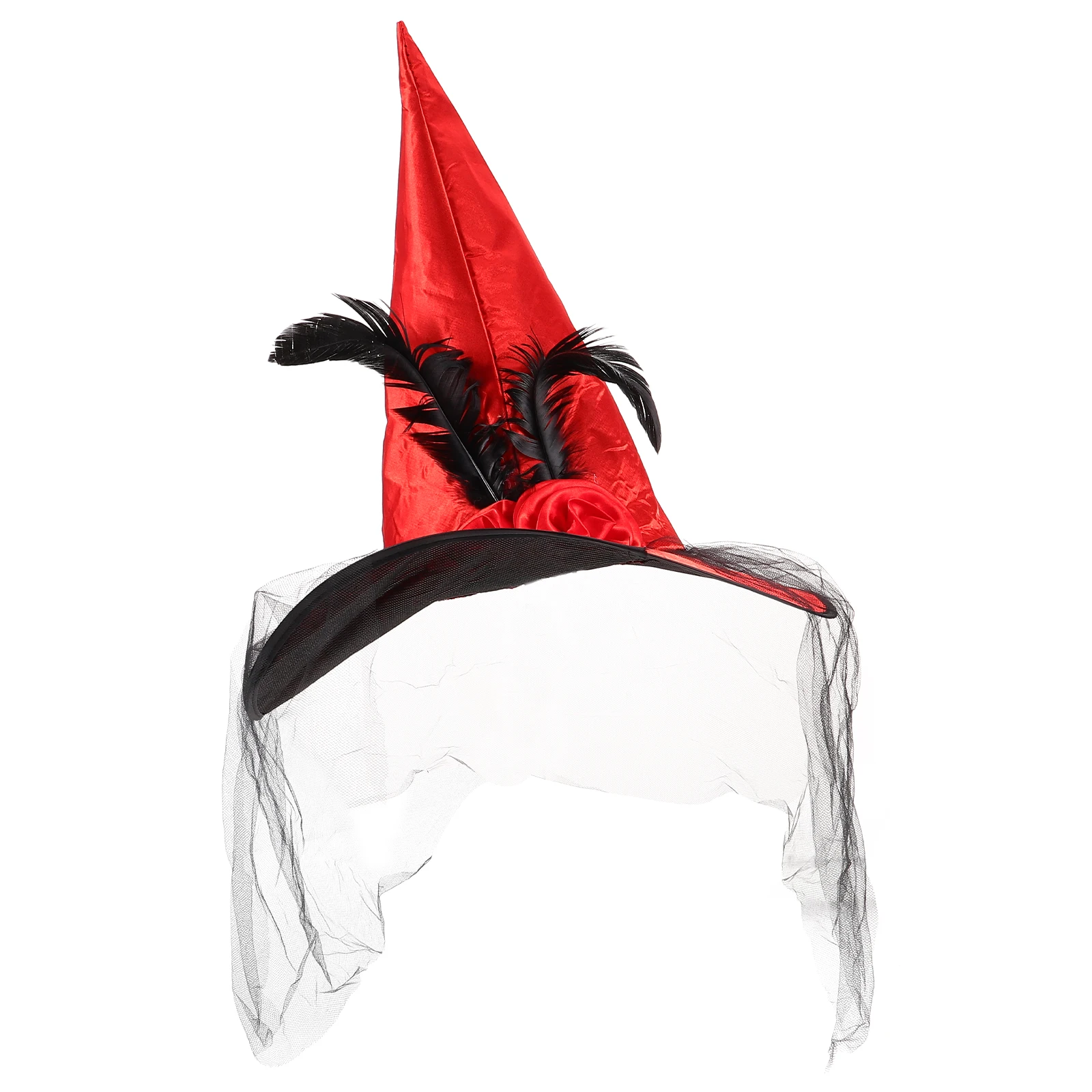 Witch Hat Halloween Festive Party Supplies Masquerade Decor Red Rose Gauze Durable Beautiful Scary Costume Style
Witch Hat Halloween Festive Party Supplies Masquerade Decor Red Rose Gauze Durable Beautiful Scary Costume Style