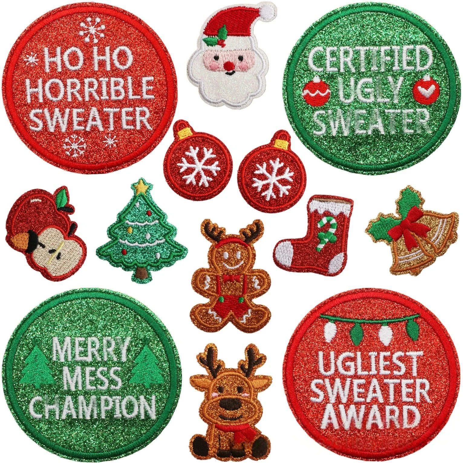 Snowflake Elk Patch Sticker Decorative Apple Socks Ironing Sticker Christmas Bell Christmas Embroidery Cloth Sticker
Snowflake Elk Patch Sticker Decorative Apple Socks Ironing Sticker Christmas Bell Christmas Embroidery Cloth Sticker