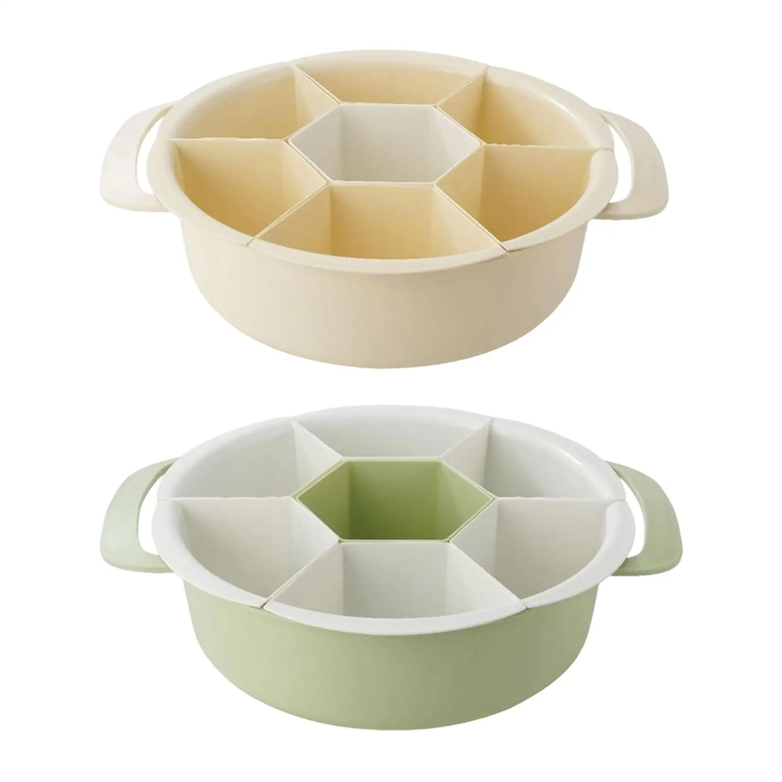 PP Material Divided Serving Tray Large Round Tray Rotatable Platter for Sweet Table Food Storage
PP Material Divided Serving Tray Large Round Tray Rotatable Platter for Sweet Table Food Storage