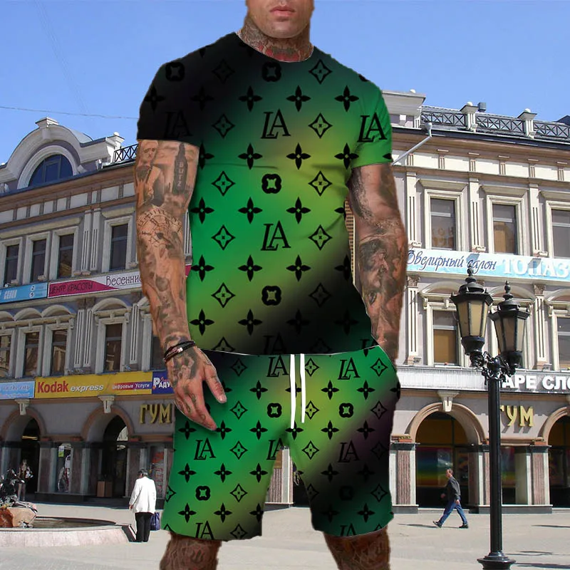 2025 Summer Men's Fashion High-quality Casual Suit 3D Printing Breathable and Comfortable Home Shopping Short-sleeved Shorts
2025 Summer Men's Fashion High-quality Casual Suit 3D Printing Breathable and Comfortable Home Shopping Short-sleeved Shorts