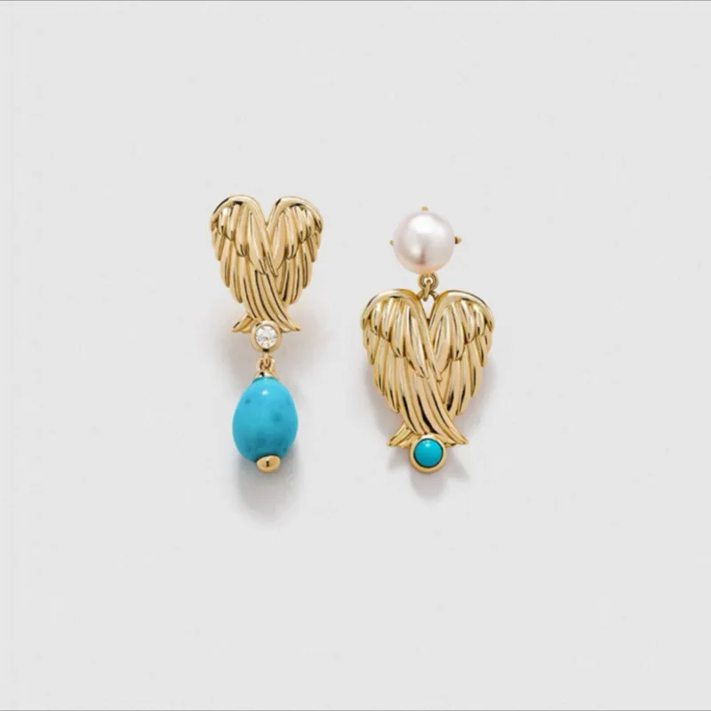 Uworld Fashion Designer Blue Stone Stainless Steel Earrings Smooth Leaf Earrings Women's Accessories Party Gift
Uworld Fashion Designer Blue Stone Stainless Steel Earrings Smooth Leaf Earrings Women's Accessories Party Gift