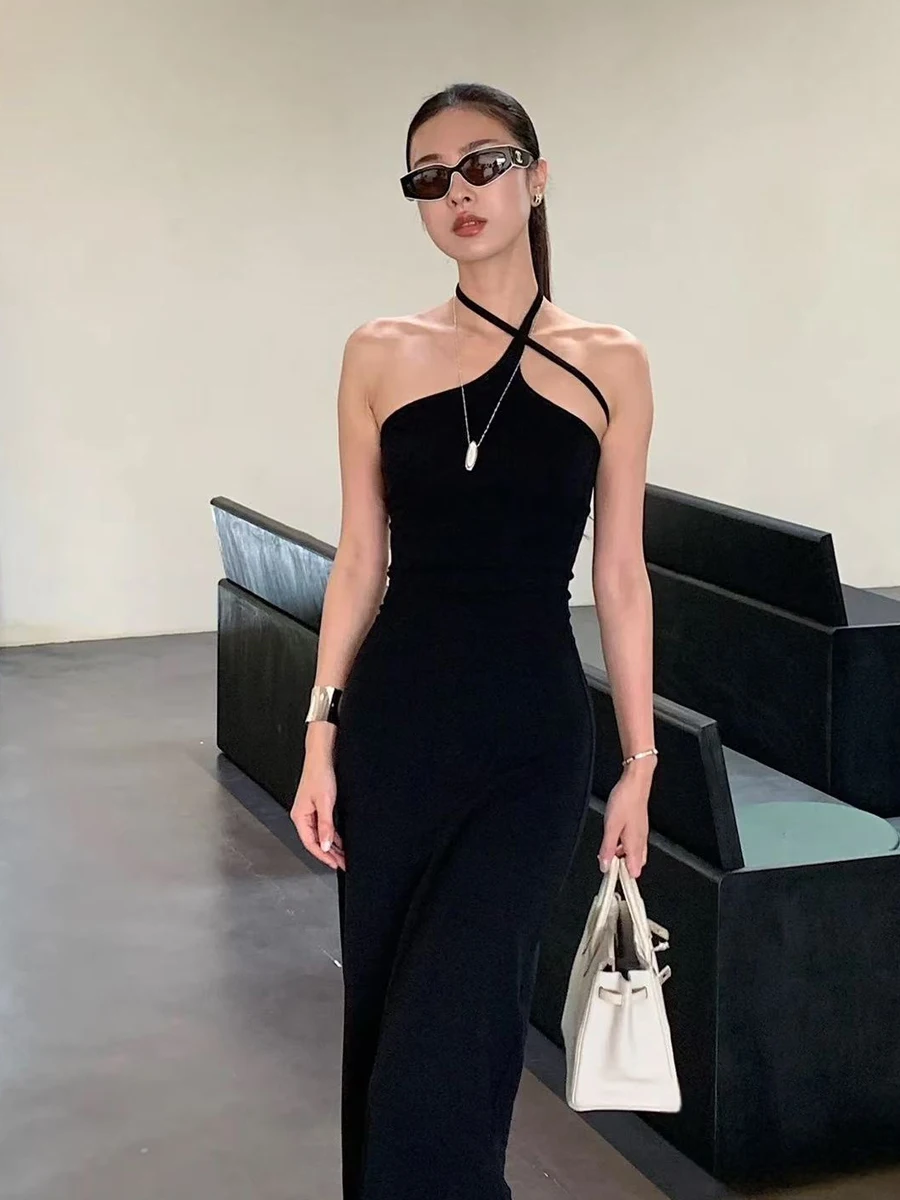 Black Strapless Sexy Dress with Chest Pad Spring Summer Women's Fashion Sensual Sleeveless Bodycon Dress for Date
Black Strapless Sexy Dress with Chest Pad Spring Summer Women's Fashion Sensual Sleeveless Bodycon Dress for Date