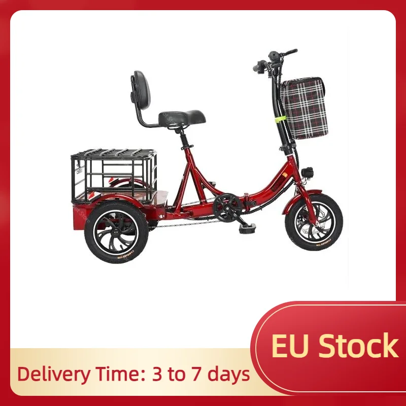 3 Wheel Electric Folding Bike for Adults 48V Mini 12 Inch Elderly Electric Cargo Bicycle for Lithium Battery Removable
3 Wheel Electric Folding Bike for Adults 48V Mini 12 Inch Elderly Electric Cargo Bicycle for Lithium Battery Removable