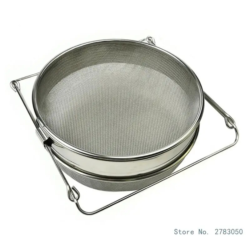 Stainless Steel Double Layer Honey Filter Settling Colanders Strainer with Handle Beekeeping Equipment for Kitchen
Stainless Steel Double Layer Honey Filter Settling Colanders Strainer with Handle Beekeeping Equipment for Kitchen