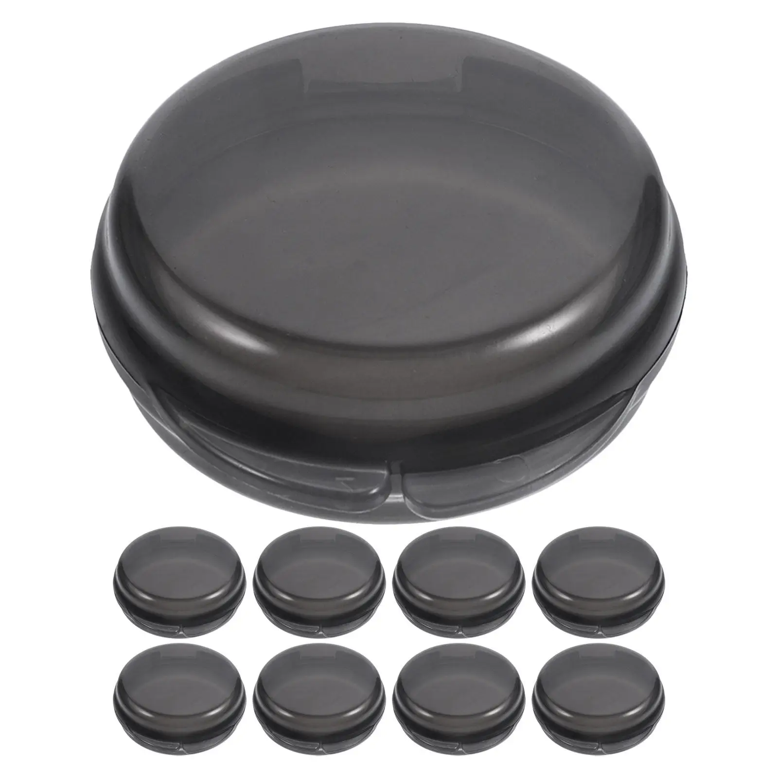 Набор из 9 компактных круглых герметичных контейнеров для путешествий: для таблеток, SIM-карт, монет, колец, берушей
Набор из 9 компактных круглых герметичных контейнеров для путешествий: для таблеток, SIM-карт, монет, колец, берушей