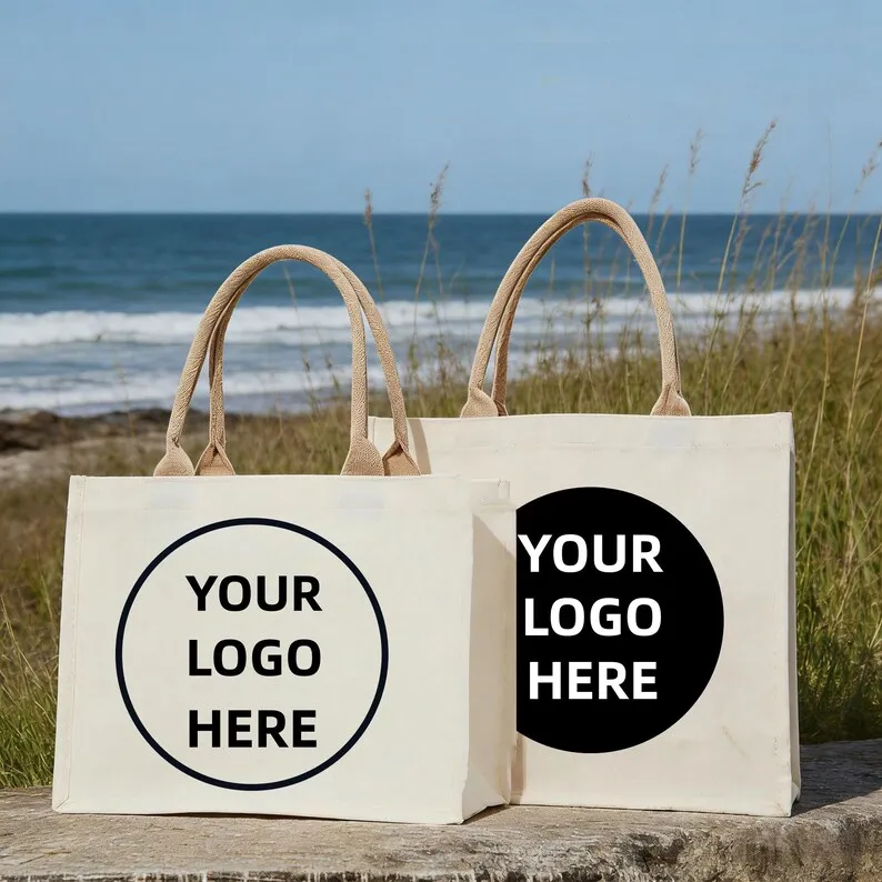 Personalized Logo Canvas Tote Bag Large Daily Carry Handbags Custom Reusable Tote Bags for Party Favors Birthday Holiday Gifts
Personalized Logo Canvas Tote Bag Large Daily Carry Handbags Custom Reusable Tote Bags for Party Favors Birthday Holiday Gifts