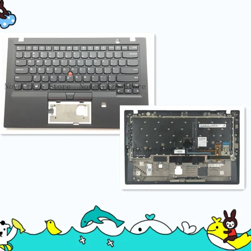 01YR573 1YR573 Новый для ThinkPad X1 Carbon 6th 2018 Gen, верхняя клавиатура с упором для рук 01YR573 
01YR573 1YR573 Новый для ThinkPad X1 Carbon 6th 2018 Gen, верхняя клавиатура с упором для рук 01YR573