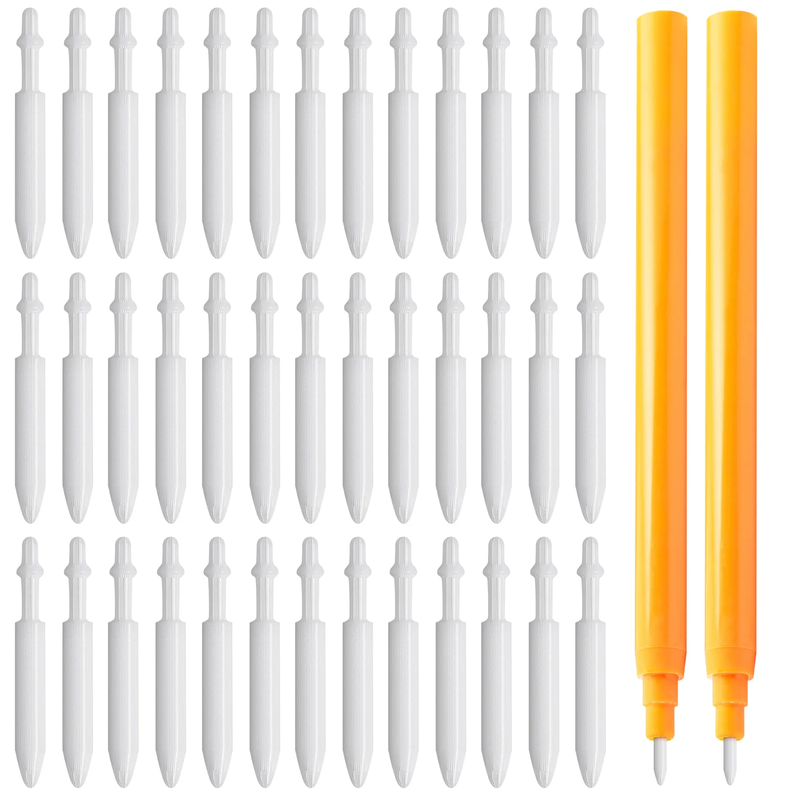 50 Pcs Black Pens Replacement 07mm Points Portable Paint Supplies Nibs for White Student
50 Pcs Black Pens Replacement 07mm Points Portable Paint Supplies Nibs for White Student