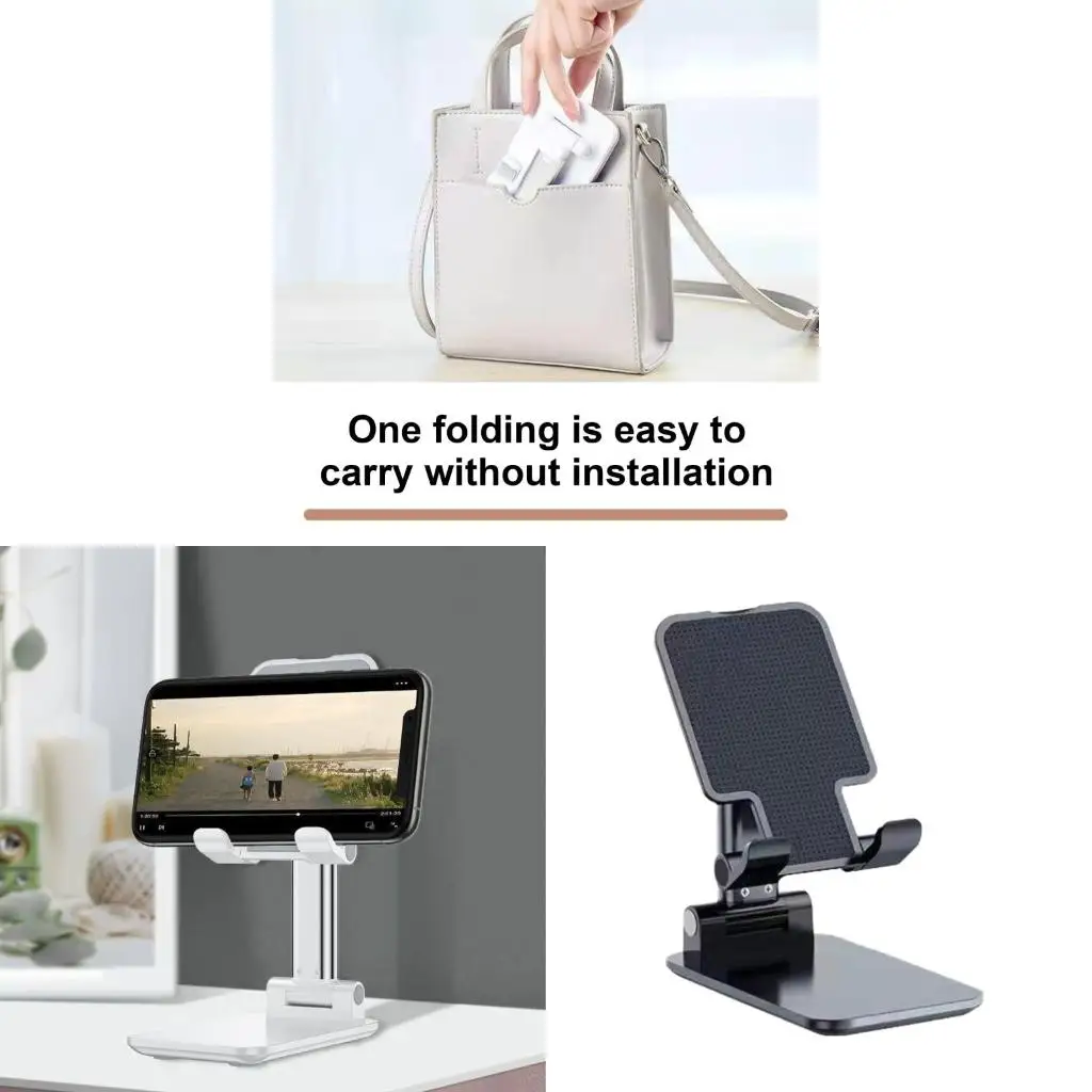 Foldable Desk Hold Adjust Cellphone Stand Foldable Hold Desktop Phone Stand Plastic for Mobile Phones
Foldable Desk Hold Adjust Cellphone Stand Foldable Hold Desktop Phone Stand Plastic for Mobile Phones