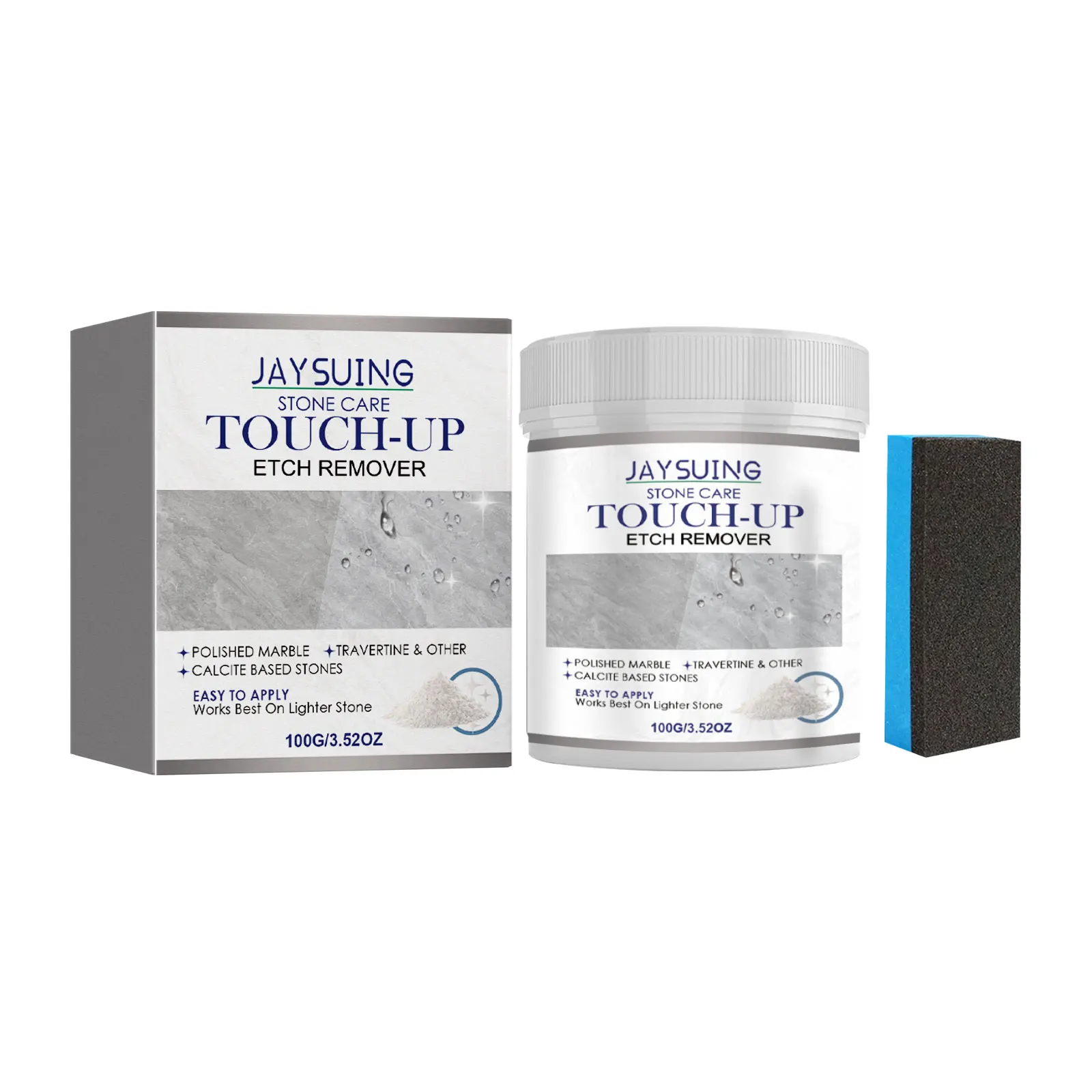 Jaysuing Marble Polishing Powder - Kitchen Marble Tile Stain Grease Cleaner & Stone Floor Polish
Jaysuing Marble Polishing Powder - Kitchen Marble Tile Stain Grease Cleaner & Stone Floor Polish