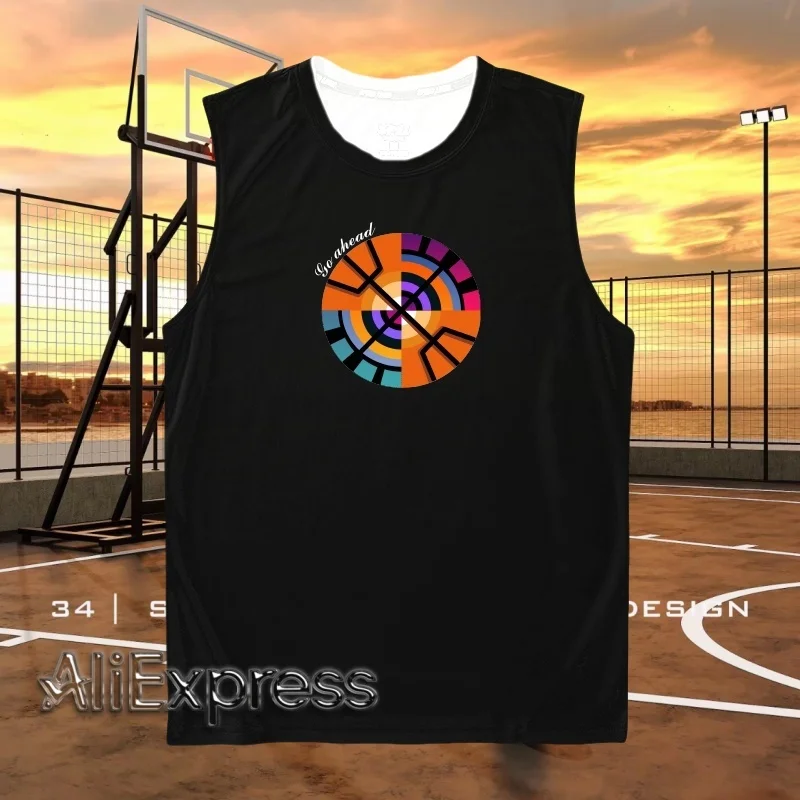 3D Printed Basketball vest men's training clothes quick drying breathable t sports motor loose sleeveless round neck T-shirt
3D Printed Basketball vest men's training clothes quick drying breathable t sports motor loose sleeveless round neck T-shirt