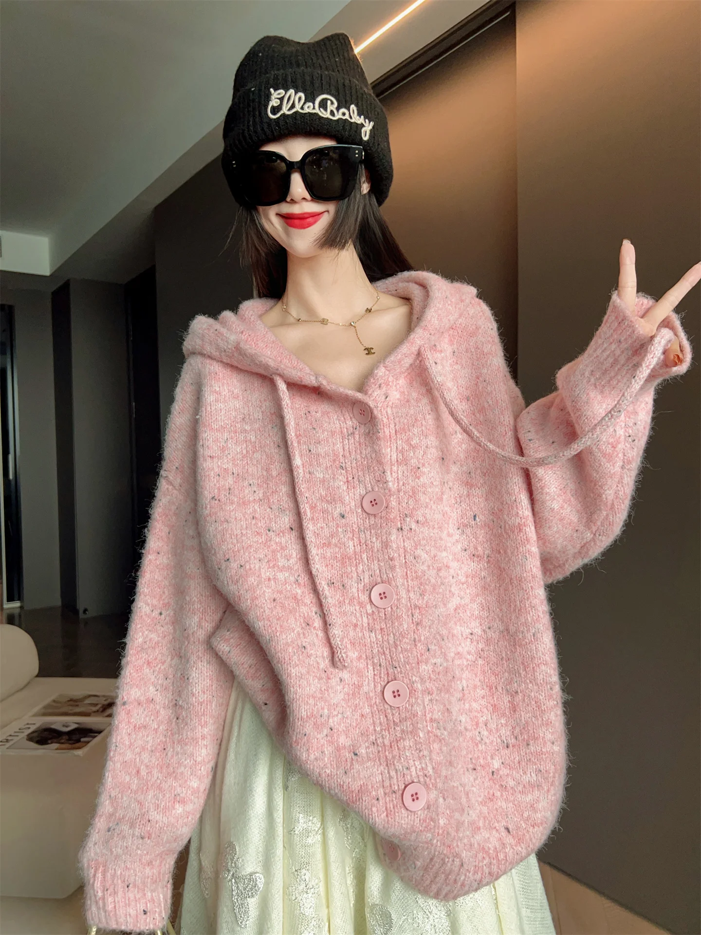 MRS AO повседневный открытый кардиган с капюшоном, женский осенне-зимний свободный универсальный топ, теплый длинный свек, стандартный крой
MRS AO повседневный открытый кардиган с капюшоном, женский осенне-зимний свободный универсальный топ, теплый длинный свек, стандартный крой