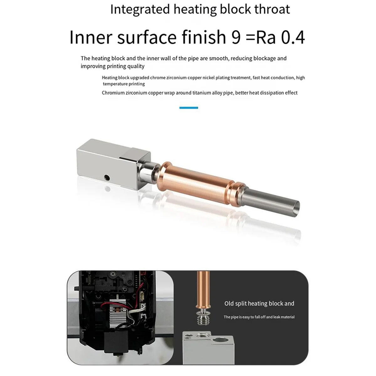 PBD-nUpgraded Hotend Kit для Anycubic Kobra 3 Bi Metal Heatbreak Hot End 24 В 60 Вт Термисторный нагрев
PBD-nUpgraded Hotend Kit для Anycubic Kobra 3 Bi Metal Heatbreak Hot End 24 В 60 Вт Термисторный нагрев