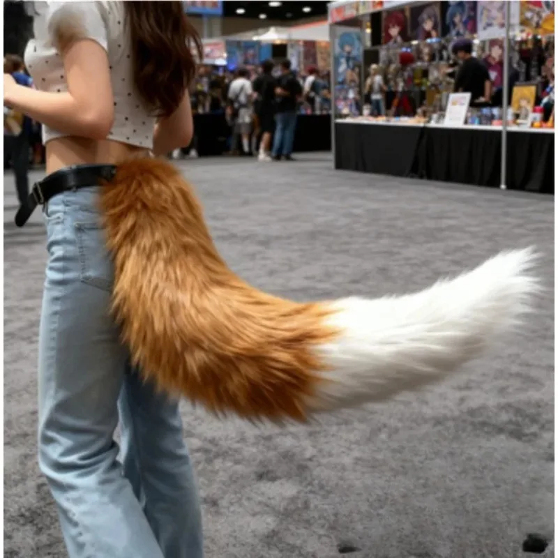 Handmade Furry Cosplay Tail Ear Set Adjustable Wolf Cat Tail Costume Accessories for Enthusiasts
Handmade Furry Cosplay Tail Ear Set Adjustable Wolf Cat Tail Costume Accessories for Enthusiasts