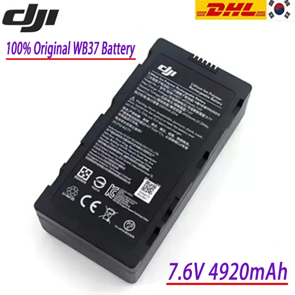 100%Original 7.6V 4920mAh for DJI WB37 Phantom 4 RTK MG-1P M210 M600 FPV T16 T20 T25P T30 T40 T50 T60 Remote Control Battery
100%Original 7.6V 4920mAh for DJI WB37 Phantom 4 RTK MG-1P M210 M600 FPV T16 T20 T25P T30 T40 T50 T60 Remote Control Battery