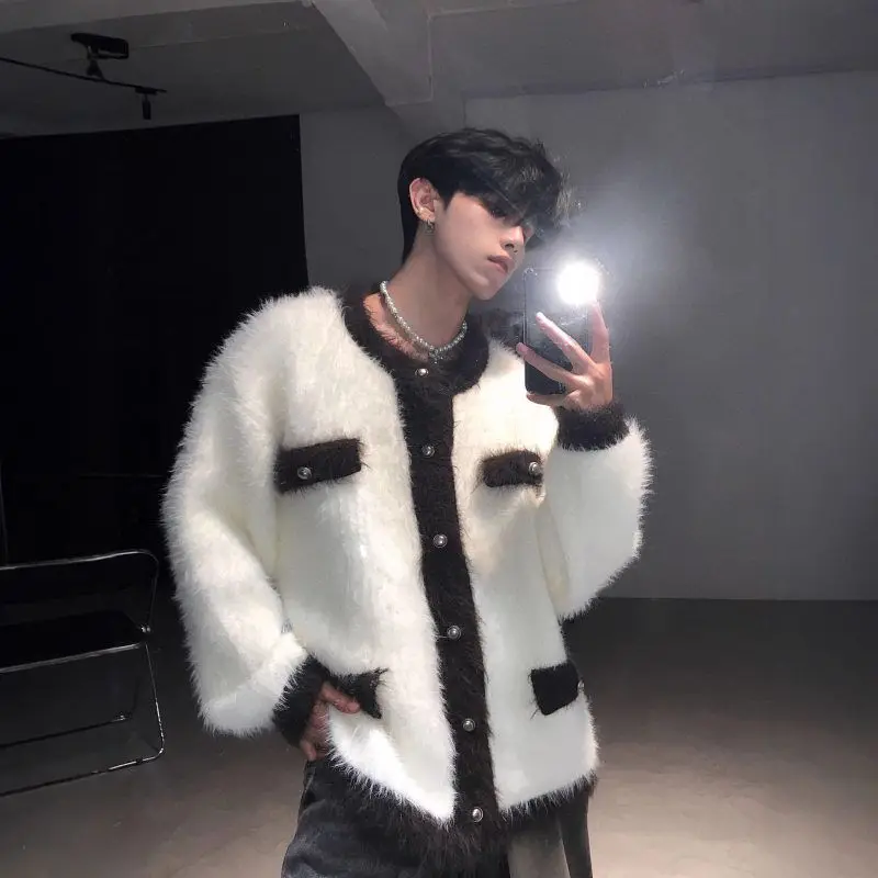 Мужской вязаный свитер Thiened American Style: теплый, осенне-зимний, новинка, повседневный, с длинным рукавом, круглым вырезом, кардиган-пальто
Мужской вязаный свитер Thiened American Style: теплый, осенне-зимний, новинка, повседневный, с длинным рукавом, круглым вырезом, кардиган-пальто