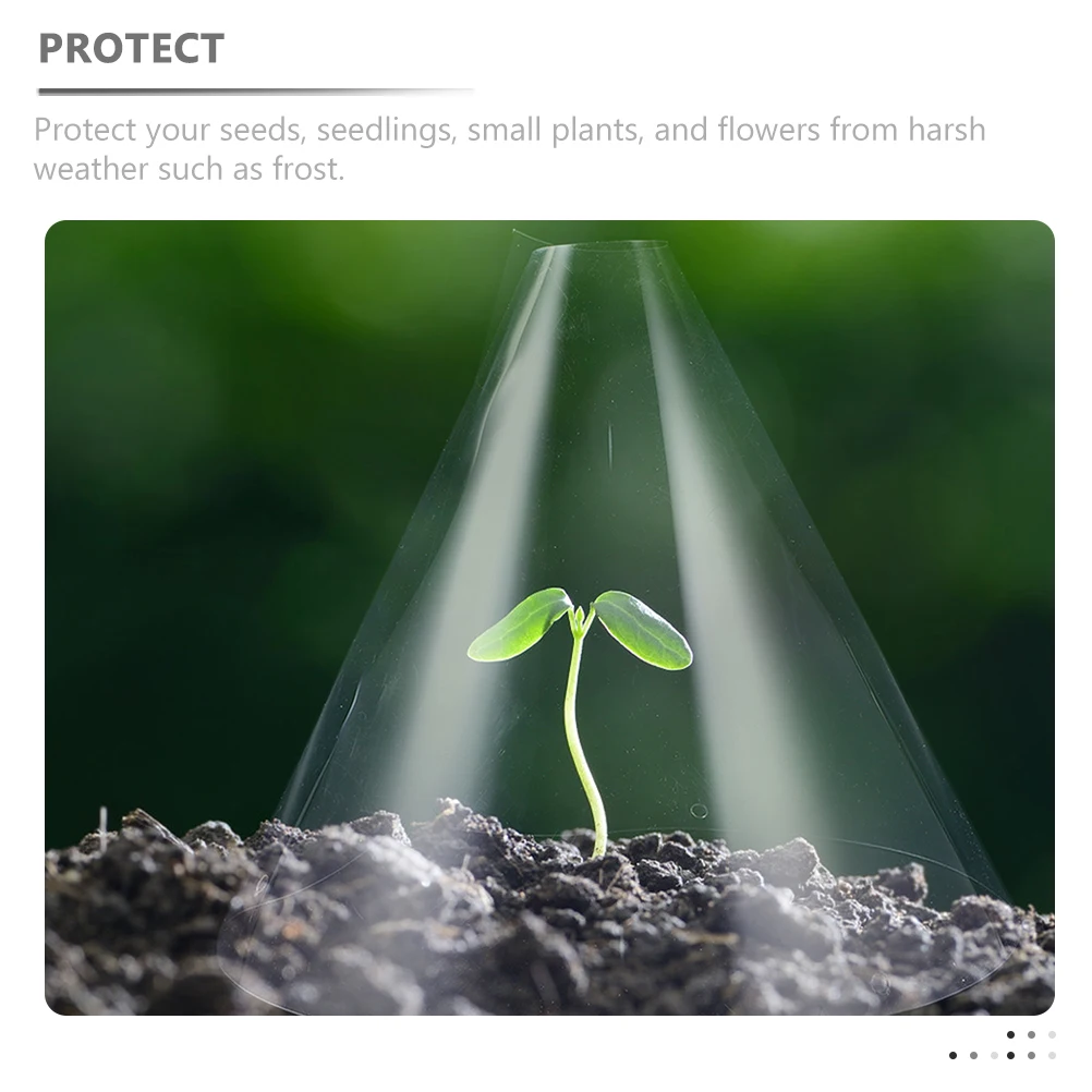30pcs Reusable Frost Protection For Plants Garden Supply Plastic Reusable Plant Nursery Protectors Freeze Protection Covers
30pcs Reusable Frost Protection For Plants Garden Supply Plastic Reusable Plant Nursery Protectors Freeze Protection Covers