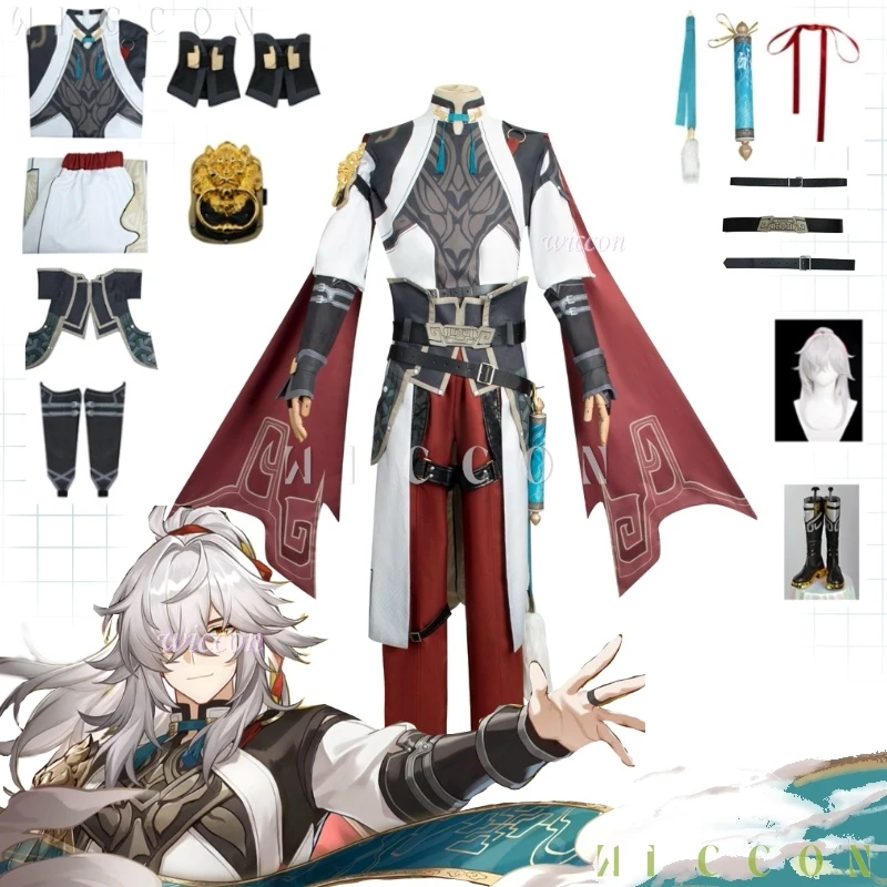 Honkai: Star Rail Game JingYuan One Character Electro From The Xianzhou Luofu Divine Foresight General Cosplay Costume Game Suit
Honkai: Star Rail Game JingYuan One Character Electro From The Xianzhou Luofu Divine Foresight General Cosplay Costume Game Suit