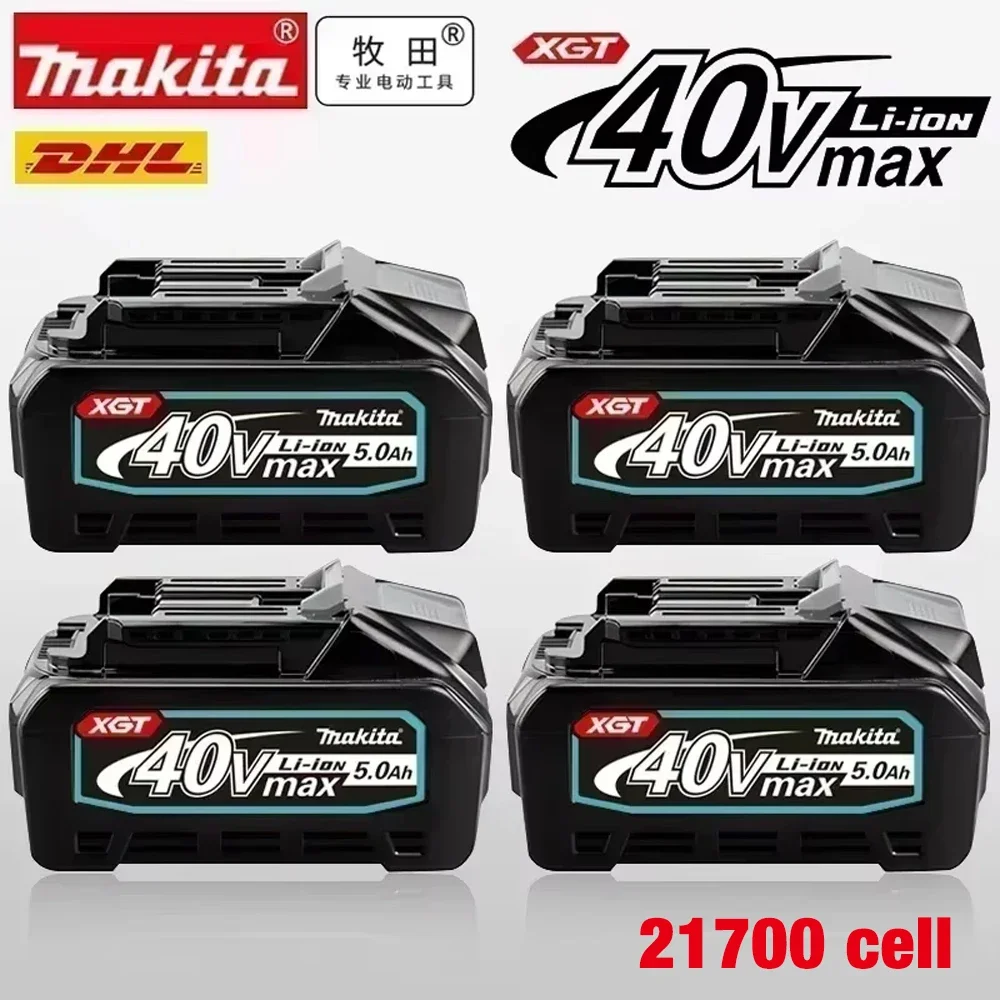 Makita XGT 40V Lithium ion 21700 battery 5.0Ah Rechargeable replacement battery, BL4020,BL4025,BL4050,BL4080 40V XGT battery
Makita XGT 40V Lithium ion 21700 battery 5.0Ah Rechargeable replacement battery, BL4020,BL4025,BL4050,BL4080 40V XGT battery