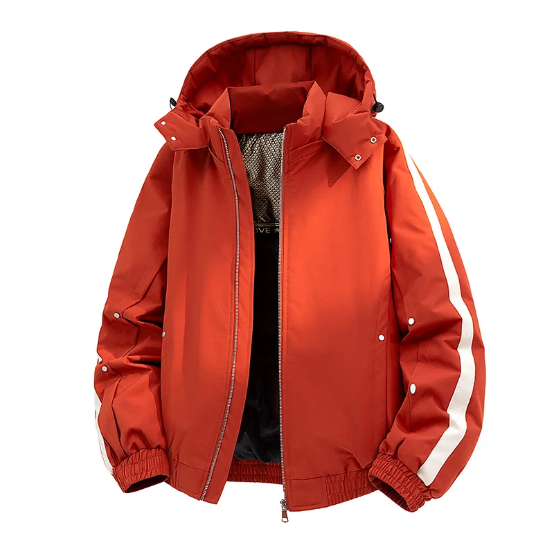 Men's Fashionable Trendy Cool Windproof Breathable Hooded Down Jacket Winter Outdoor Sports Leisure Warm Cold Resistant Jacket
Men's Fashionable Trendy Cool Windproof Breathable Hooded Down Jacket Winter Outdoor Sports Leisure Warm Cold Resistant Jacket