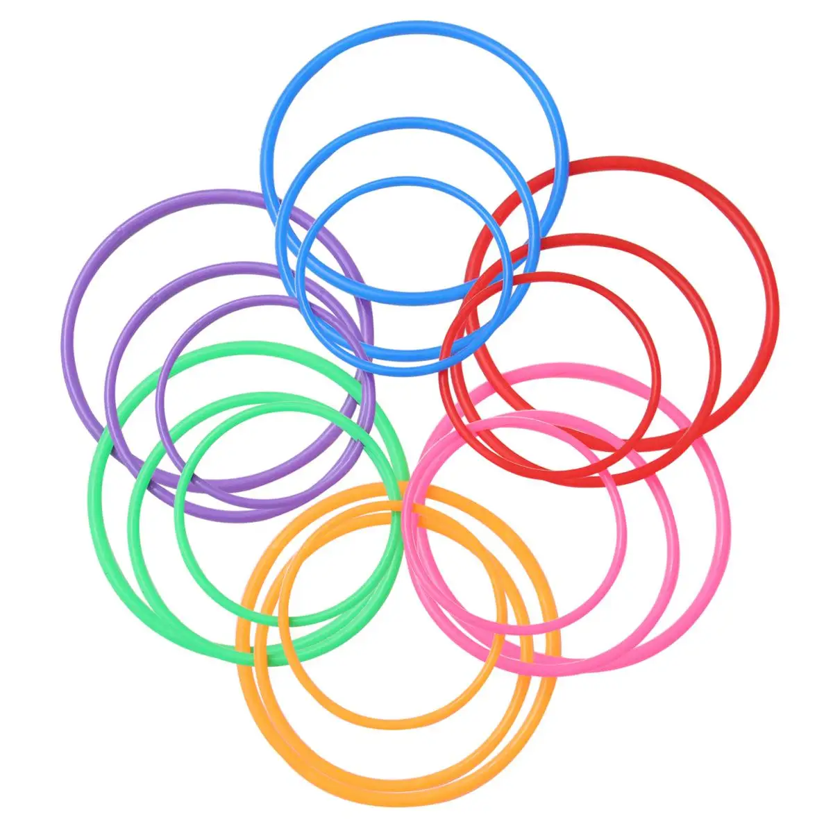 18 Pcs Plastic Toss Rings Toy for Kids Adults Outdoor Indoor Games Assorted Colors Eye Hand Coordination Fun Party Backyard
18 Pcs Plastic Toss Rings Toy for Kids Adults Outdoor Indoor Games Assorted Colors Eye Hand Coordination Fun Party Backyard