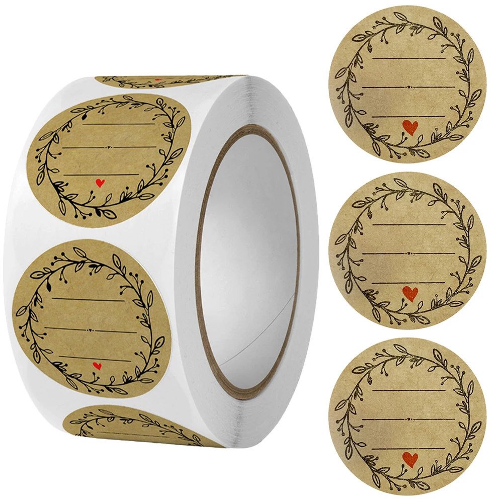 1roll Kraft Sticker DIY Scrapbooking Package Hand Made With Love Seal Labels Baking Gift Sticker
1roll Kraft Sticker DIY Scrapbooking Package Hand Made With Love Seal Labels Baking Gift Sticker